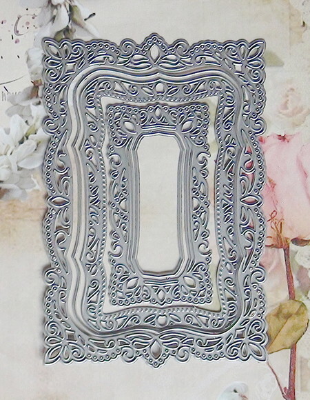 Faca de Corte para Scrapbooking - Convite Bordas