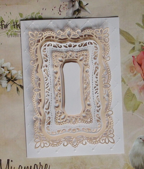 Faca de Corte para Scrapbooking - Convite Bordas