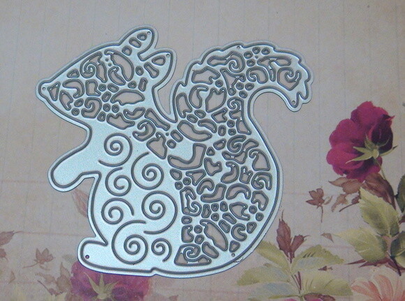 Faca de Corte para Scrapbooking - Convite Esquilo