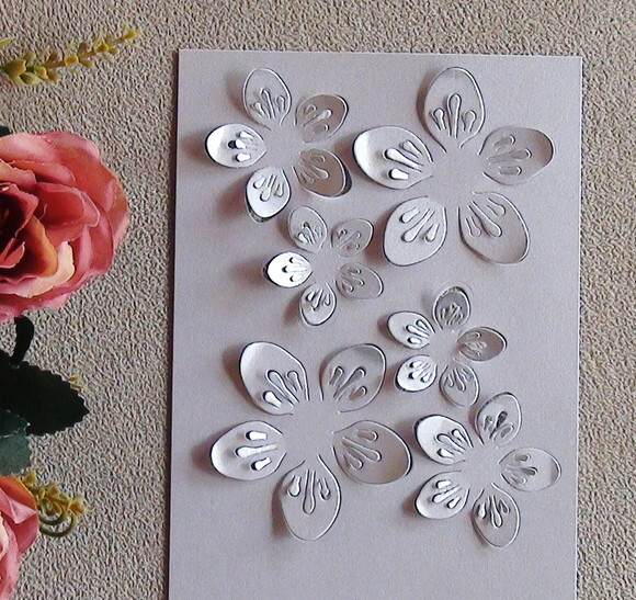 Faca de Corte para Scrapbooking - Convite Flor