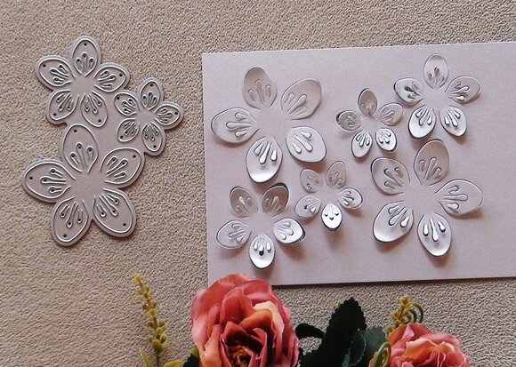 Faca de Corte para Scrapbooking - Convite Flor