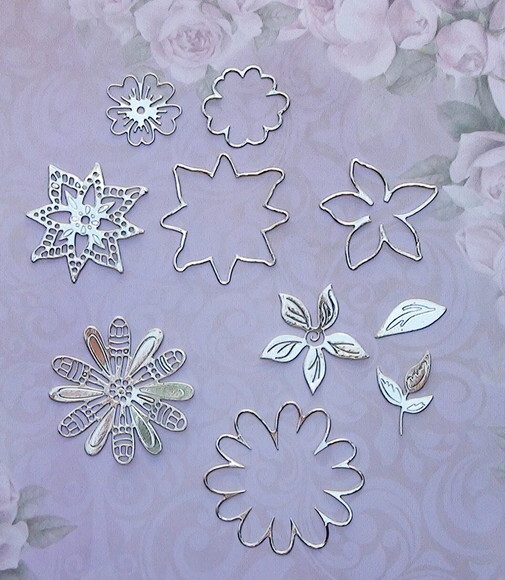 Faca de Corte para Scrapbooking - Convite Flor