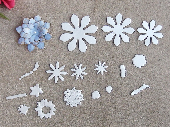 Faca de Corte para Scrapbooking - Convite Flor