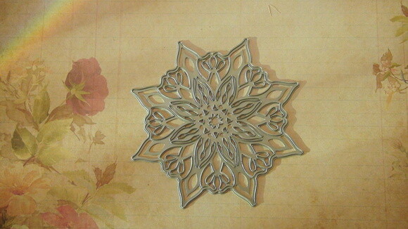 Faca de Corte para Scrapbooking - Convite Flor
