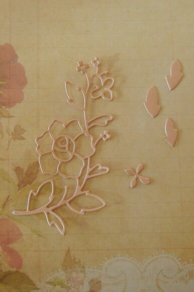 Faca de Corte para Scrapbooking - Convite Flor