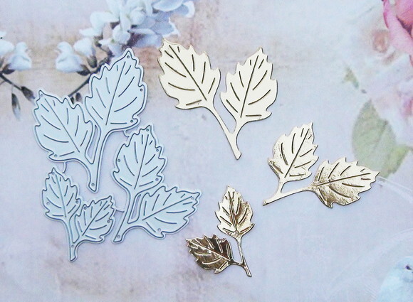 Faca de Corte para Scrapbooking - Convite Folhas