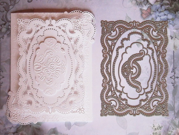 Faca de Corte para Scrapbooking - Convite Frames