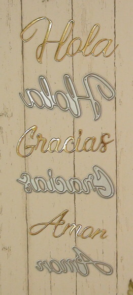Faca de Corte para Scrapbooking - Convite Letras