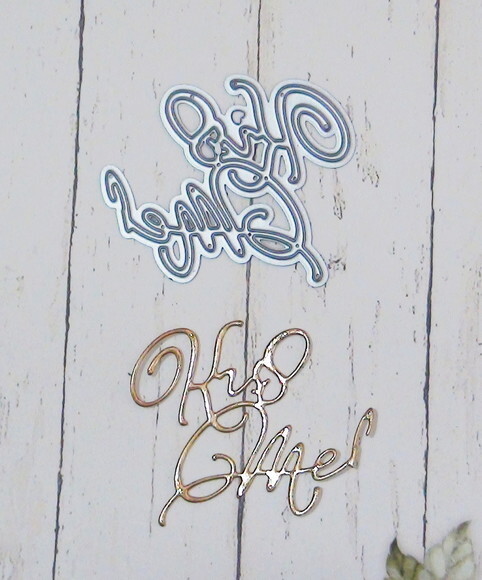 Faca de Corte para Scrapbooking - Convite Letras