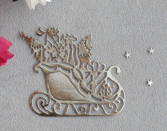 Faca de Corte para Scrapbooking - Convite Natal