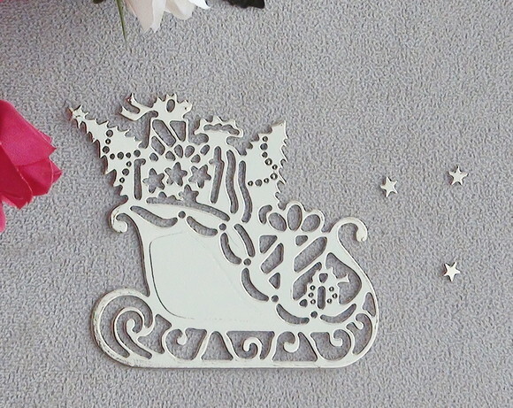 Faca de Corte para Scrapbooking - Convite Natal