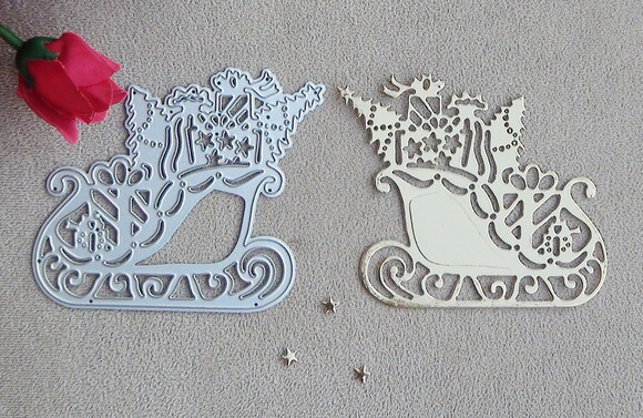 Faca de Corte para Scrapbooking - Convite Natal