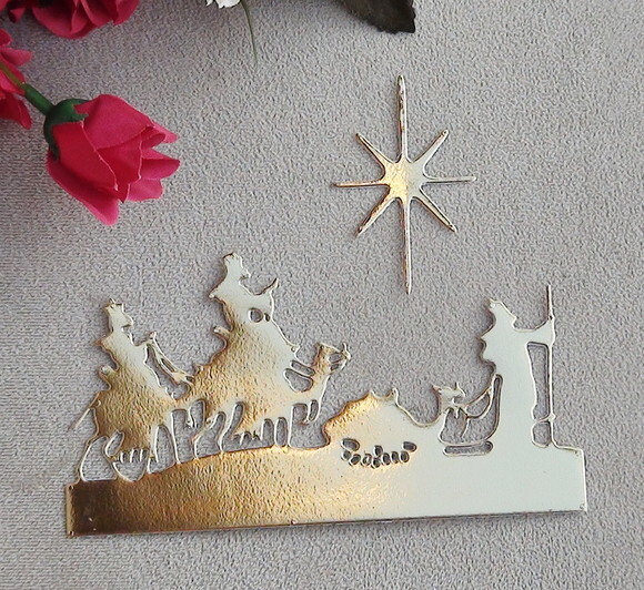 Faca de Corte para Scrapbooking - Convite Natal
