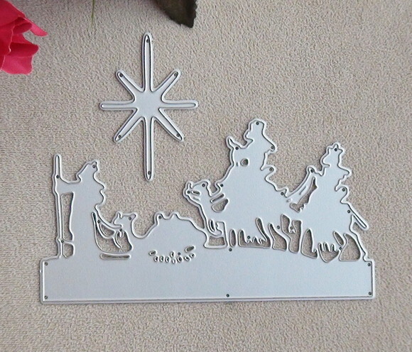 Faca de Corte para Scrapbooking - Convite Natal
