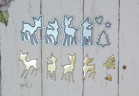 Faca de Corte para Scrapbooking - Convite Natal