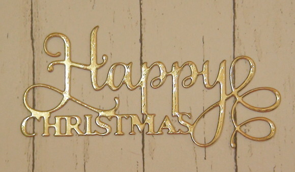Faca de Corte para Scrapbooking - Convite Natal