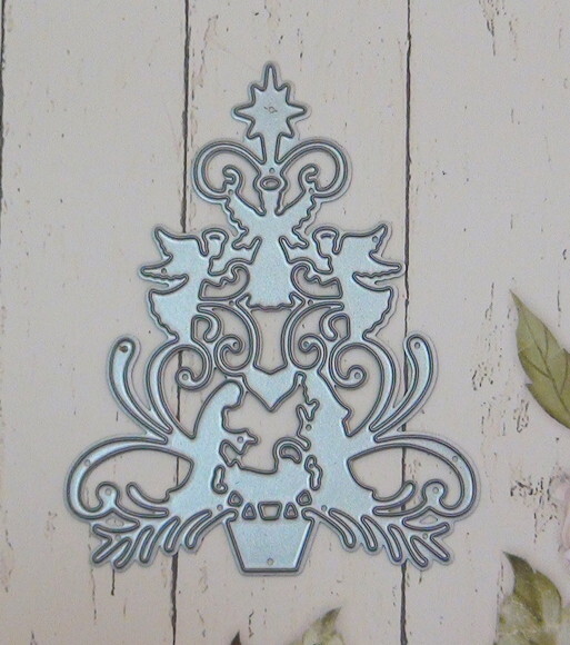 Faca de Corte para Scrapbooking - Convite Natal