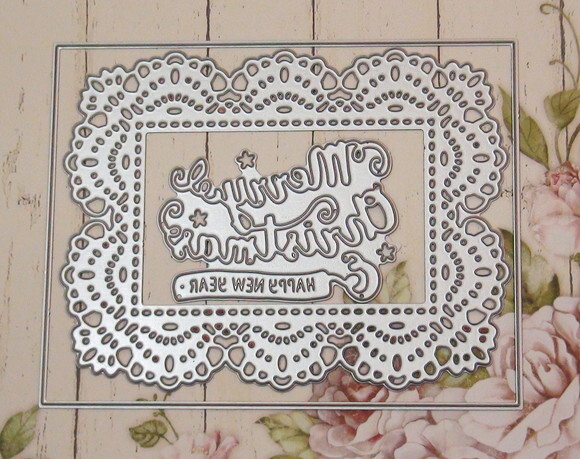 Faca de Corte para Scrapbooking - Convite Natal