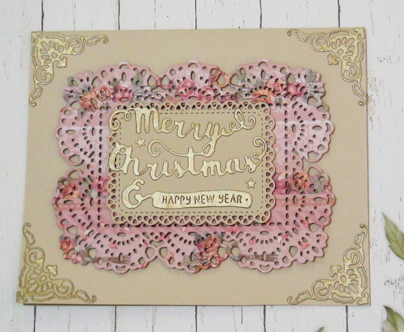 Faca de Corte para Scrapbooking - Convite Natal