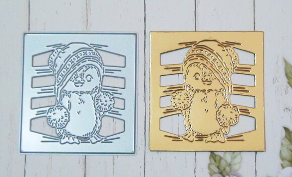 Faca de Corte para Scrapbooking - Convite Natal