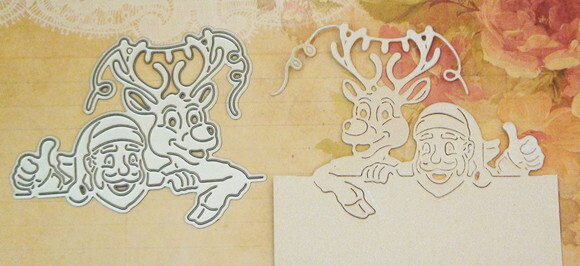 Faca de Corte para Scrapbooking - Convite Natal