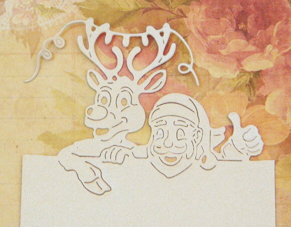 Faca de Corte para Scrapbooking - Convite Natal