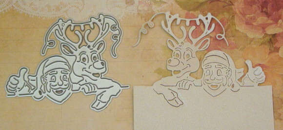 Faca de Corte para Scrapbooking - Convite Natal