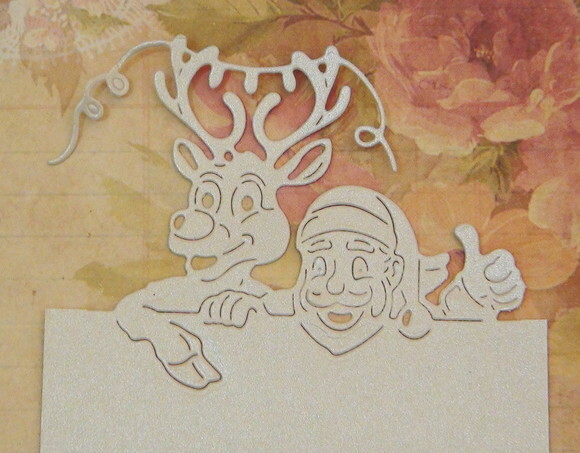 Faca de Corte para Scrapbooking - Convite Natal