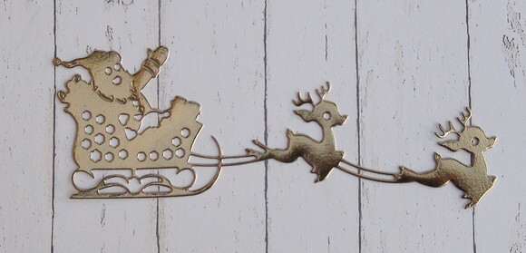 Faca de Corte para Scrapbooking - Convite Natal