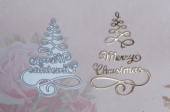 Faca de Corte para Scrapbooking - Convite Natal
