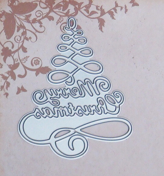 Faca de Corte para Scrapbooking - Convite Natal
