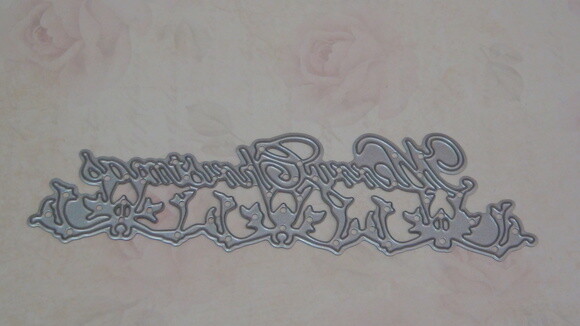 Faca de Corte para Scrapbooking - Convite Natal