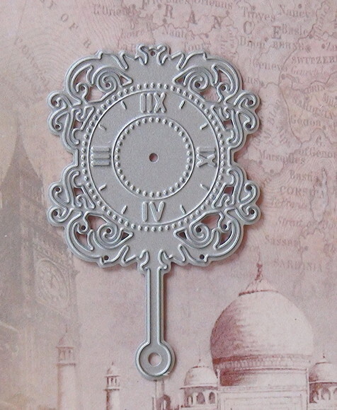 Faca de Corte para Scrapbooking - Convite Relogio
