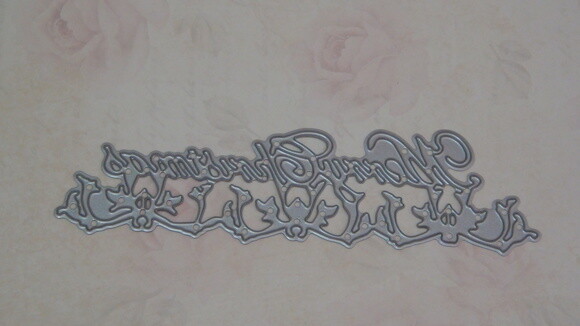 Faca de Corte para Scrapbooking - Convite Natal