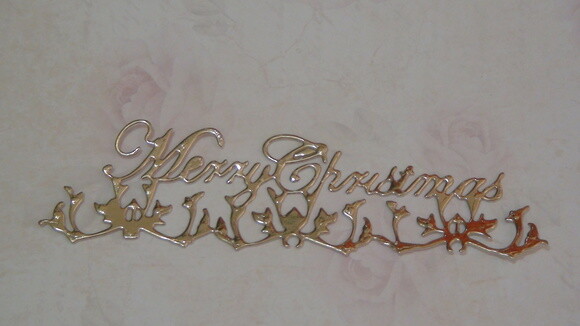Faca de Corte para Scrapbooking - Convite Natal