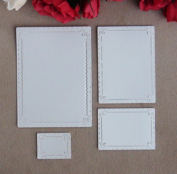 Faca de Corte para Scrapbooking - Convite Retângulos