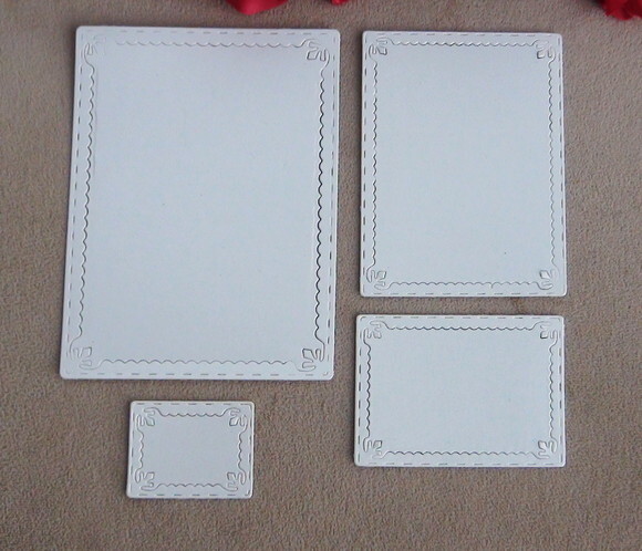 Faca de Corte para Scrapbooking - Convite Retângulos