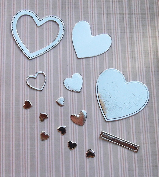 Faca De Corte Para Scrapbooking - Coração Shaker