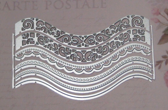 Faca de Corte para Scrapbooking - Curved Borders Two