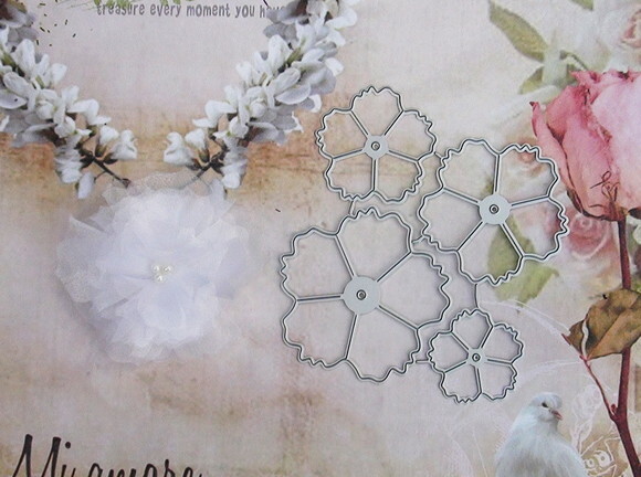 Faca de Corte para Scrapbooking - Flores