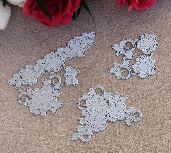 Faca de Corte para Scrapbooking - Flores