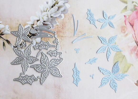 Faca de Corte para Scrapbooking - Flores e Folhas