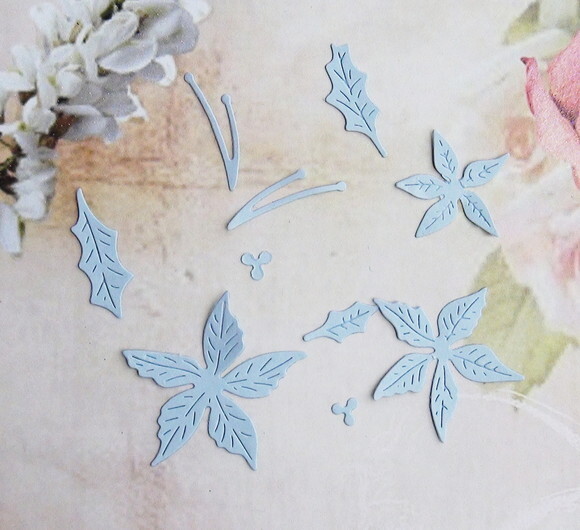Faca de Corte para Scrapbooking - Flores e Folhas