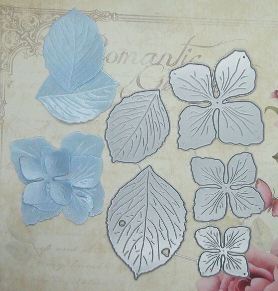 Faca De Corte Para Scrapbooking - Flores E Folhas