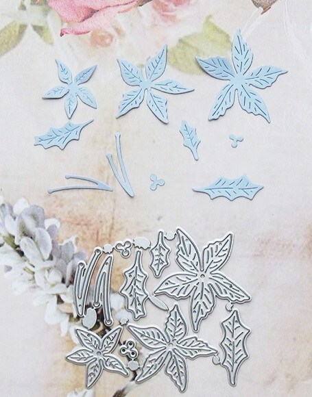 Faca de Corte para Scrapbooking - Flores e Folhas