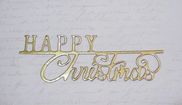 Faca de Corte para Scrapbooking - Happy Christmas