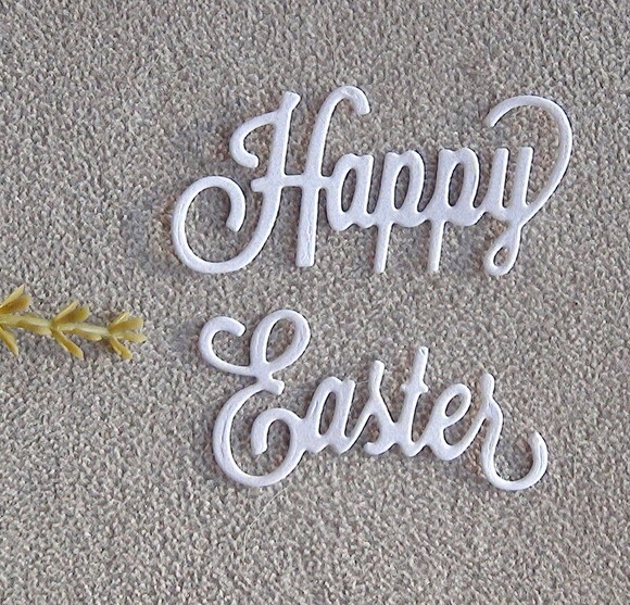 Faca de Corte para Scrapbooking - Happy Easter