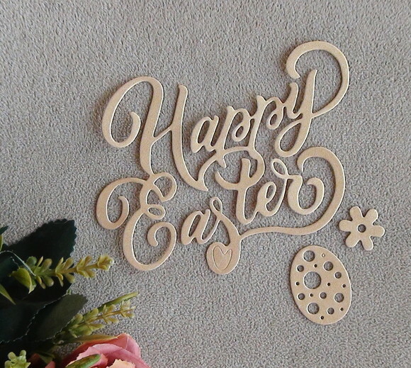 Faca de Corte para Scrapbooking - Happy Easter