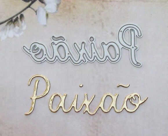 Faca de Corte para Scrapbooking - Letras