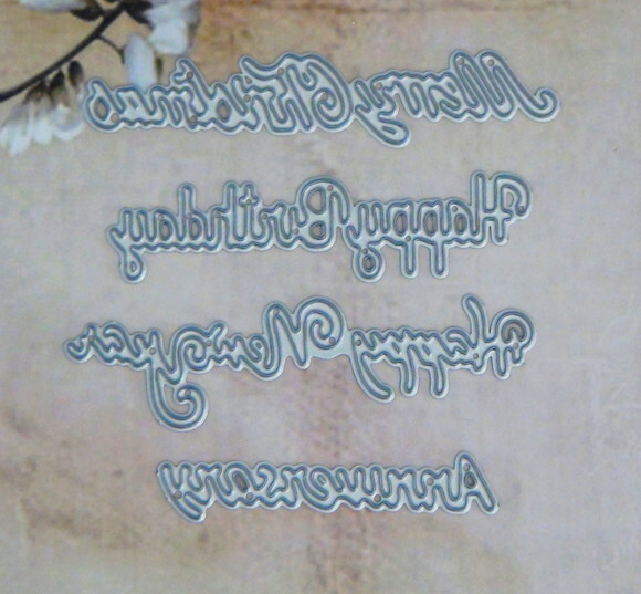 Faca de Corte para Scrapbooking - Letras